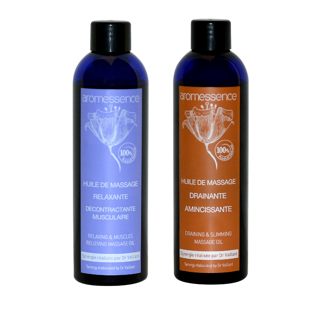 MASSAGE OIL DUO – RELAXING & SLIMMING